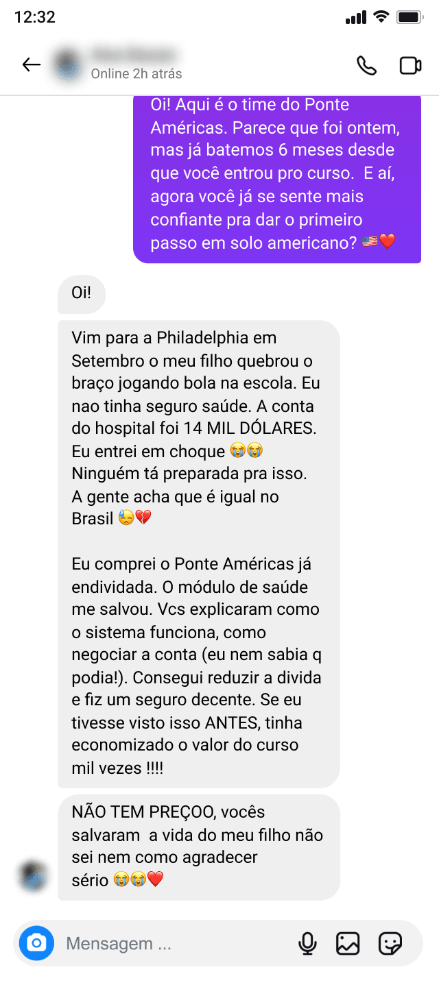 Depoimento de cliente satisfeito 1