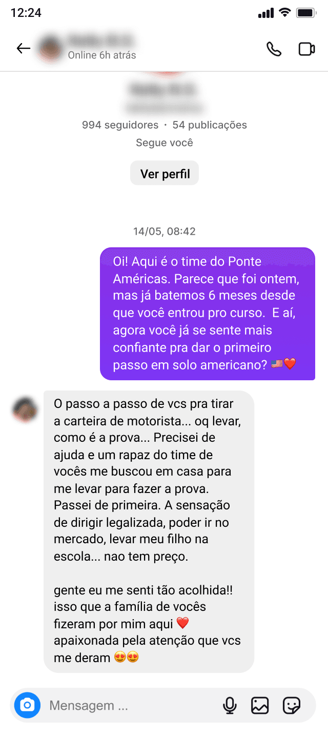 Depoimento de cliente satisfeito 5